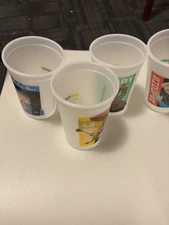 Happy Gilmore 2 Subway Collectible Cups - COMPLETE Set Of 4