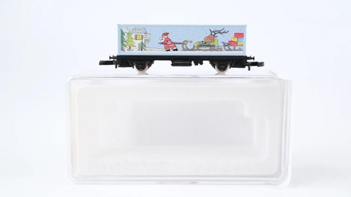 Märklin Z 80510 Vagón de mercancías Contenedor-Tragwagen (Navidad 2000) | Condition: Gebraucht