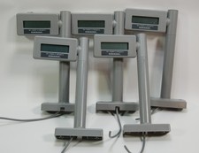 Lot of 5 Datalogic POS Customer Scale Weight Pole LCD Display 8300RD Need Cables