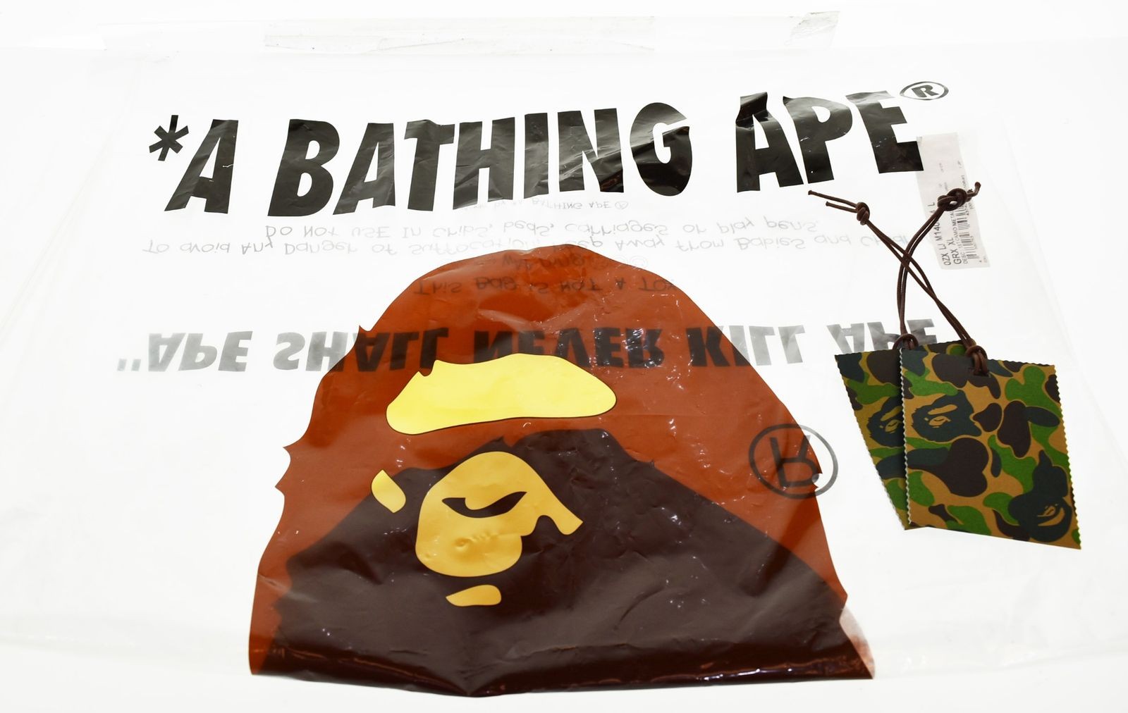 A Bathing Ape 1st Camo Fleece Jacket XL Multi Color Used Camouflage From Japan thumbnail 8