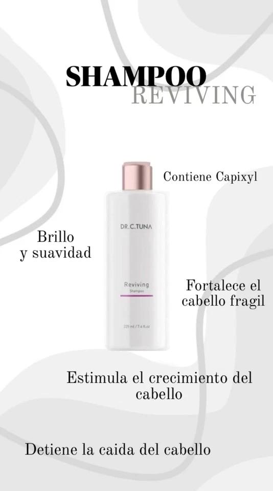 Farmasi Dr. C. Tuna Reviving Shampoo 225 ml./ 7.6 fl.oz - Image 2 of 4
