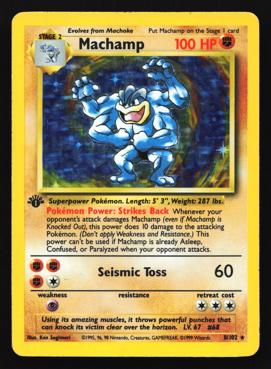 First Edition Pokémon Base Set Cards for sale