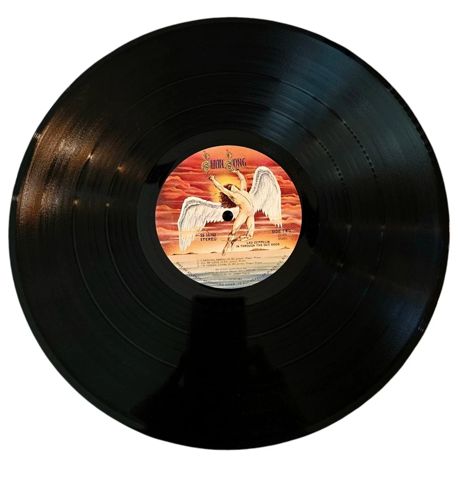 Led Zeppelin / In Through The Out Door LP Vinyl Swan Song SS 16002 First Press - Image 2 of 4