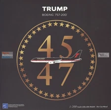 NGM42038 1:200 NG Model Trump Force One B757-200 (new tail) Reg #N757AF