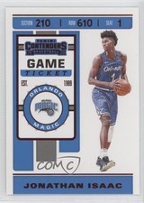 2019-20 Panini Contenders Game Ticket Red Jonathan Isaac #49 0st9