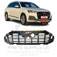NEU Für Audi Q7 2020-2024 Front Stoßstangen Gitter Halter Halteklammer Schwarz