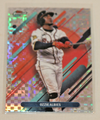 2025 Topps Finest #222 Ozzie Albies | Baseball Card