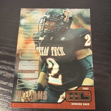 Ricky Williams 2002 Upper Deck Hologram Card #523. XL Rookies New Orleans Saints