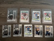 2022 Panini Score 4x Aidan Hutchinson And 5x Breece Hall Rookie Card Lot