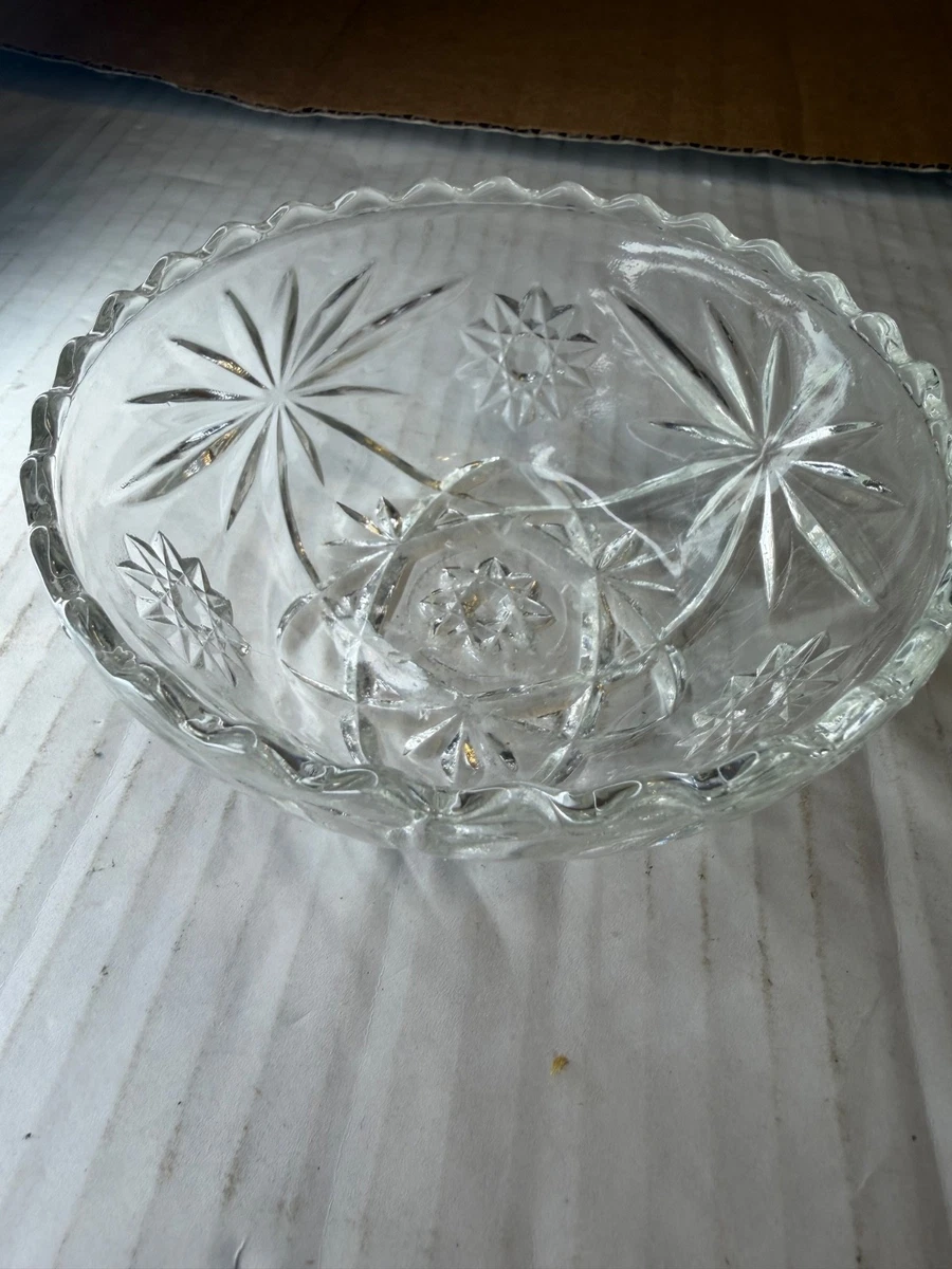 Anchor Hocking Early American Prescut Bowl Glass EAPC for sale | eBay