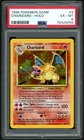 POKEMON GAME BASE SET CHARIZARD 1999 #4 HOLO PSA 6