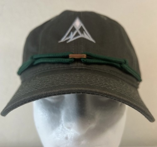 Findlay Cap: Mountains Adjustable Strap Cap Embroidered Logo