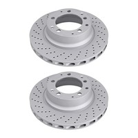 2 Bremsscheiben Gelocht Ø 307 Mm 28 Mm A.B.S. FüR U.A. Porsche 911