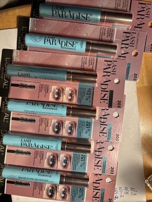 (6) Loreal Voluminous Lash Paradise Mascara Sealed Waterproof 203 - Black