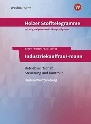 Holzer Stofftelegramme Baden-Württemberg   Buch Bildungsverlag Eins GmbH