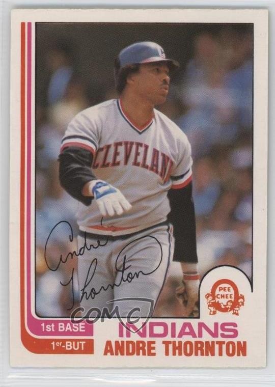 1982 O-Pee-Chee Andre Thornton #161 0f8