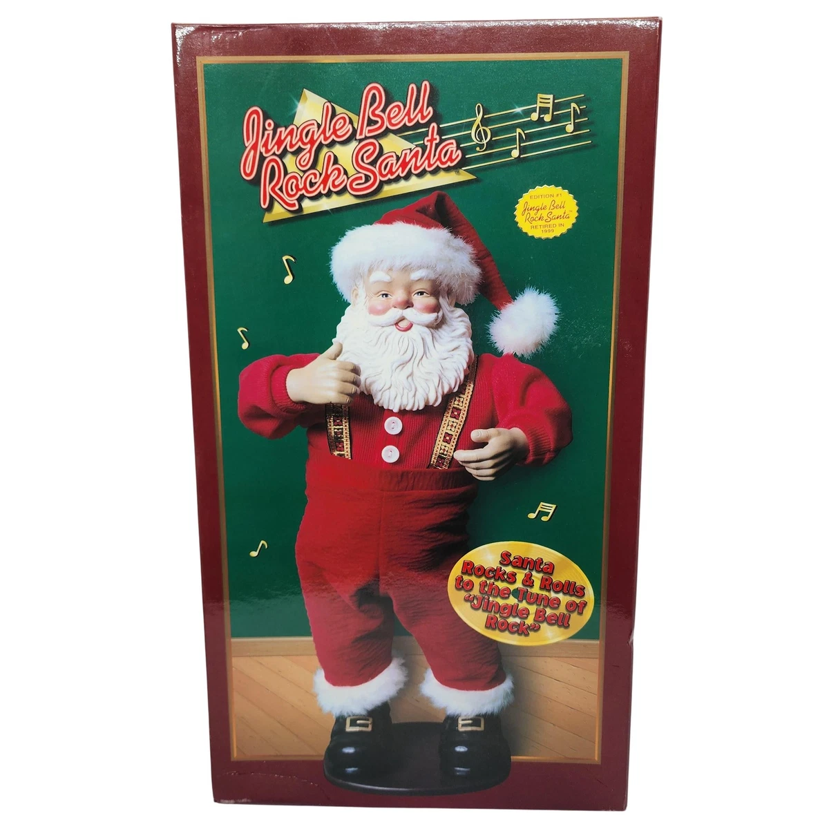 Musical Dancing Santa In Santa Figures (1946-1990) for sale | eBay
