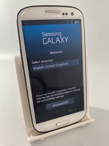 Samsung Galaxy S3 weiß O2 Netzwerk 16GB 4,8" Android Smartphone Defekt #C11