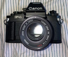 Canon NEW F-1 35mm SLR Film Camera