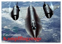 Faszination Kampfflugzeuge (Wandkalender 2027 DIN A2 Quer), Calvendo Monatskalen