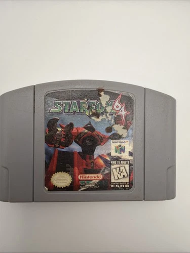 Star Fox 64 (Nintendo 64, 1997) Authentic Tested Working