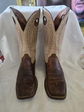 ARIAT Square Toe Cowboy Boot 10023151 Men’s Size 10 D