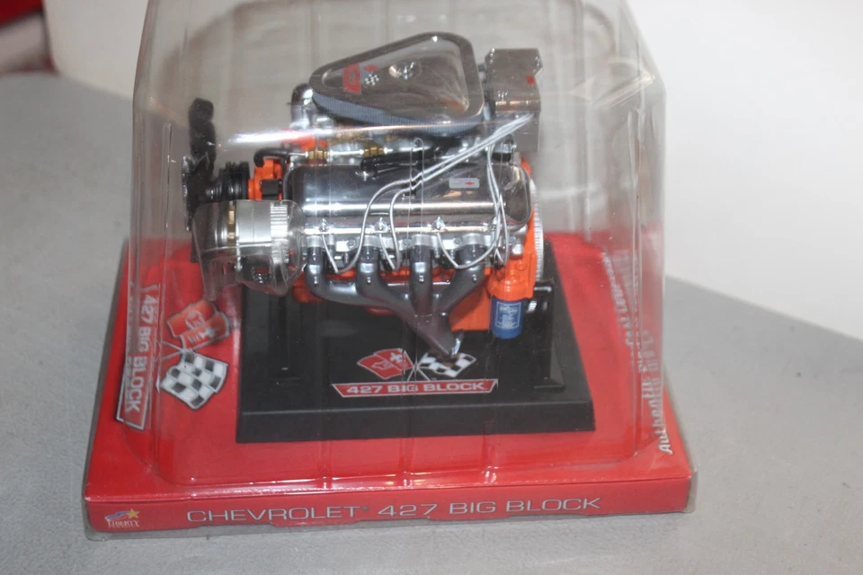 Chevy 427 Big Block L89 Turbo Jet Engine 1:6 Scale Diecast Car Liberty Classics - Image 3 of 4