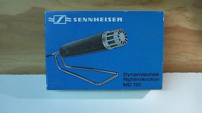 Altes Sennheiser Richtmikro MD 722  mit  OVP