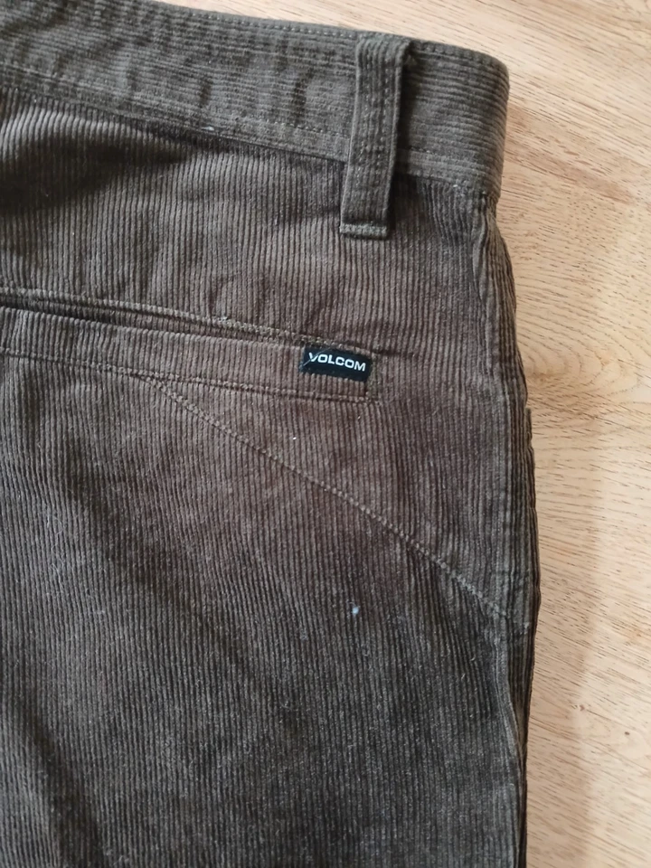 VOLCOM CORD HOSE BRAUN W34 1X GETRAGEN - Bild 4 von 4