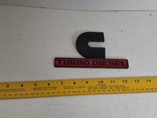 Cummins Turbo Diesel Emblem 1