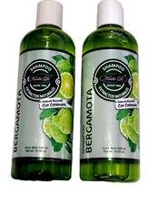 2X Shampoo de Bergamota, Bergamot Shampoo, 2 Bottles of Shampoo  Karla Di 