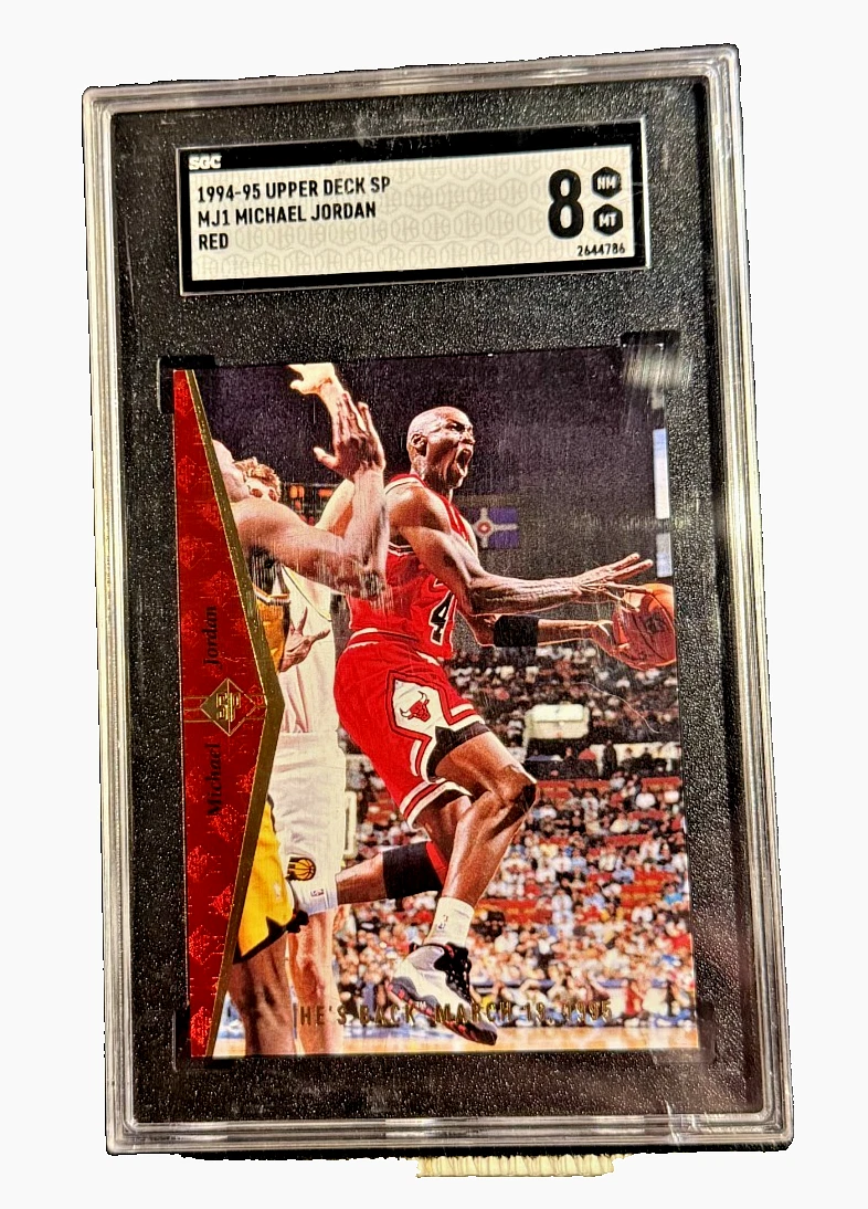 Michael Jordan Basketball Grade 9 1994-95 Season Sports Trading