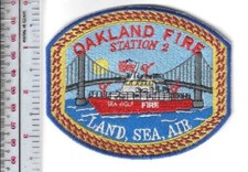 Fire Boat Oakland Fire Dept Seawolf Station 2 Marine Unit Cal vel NO TARIFF