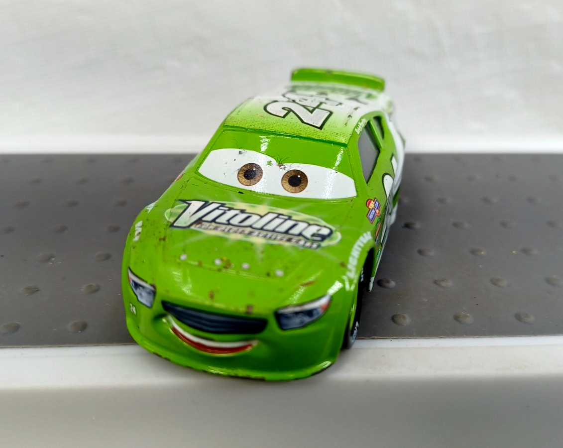 Disney Pixar Cars Brick Yardley Vitoline No. 24 Green Die Cast | eBay