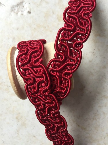 15 MM. WIDE TRADITIONAL UPHOLSTERY BRAID / GIMP / TRIMMING - 39 COLOURS. - Picture 37 of 49