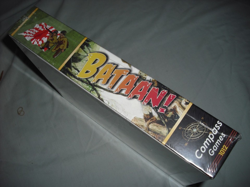 BATAAN! WWII Pacific Theater Tactical Game (NEW In Shrink) Compass