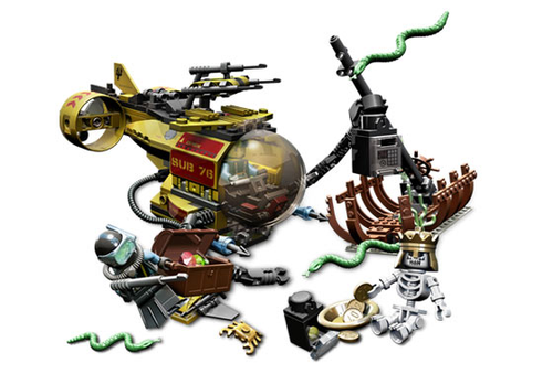 Lego The Shipwreck 7776 Aquazone Minifigure Building Set - Picture 3 of 4