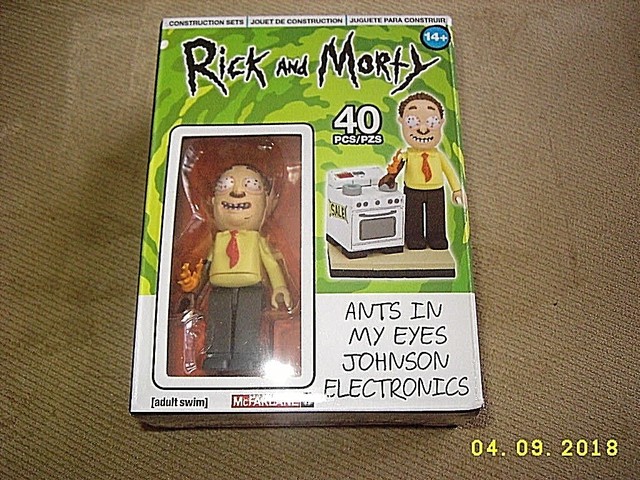 rick and morty construction sets 2018