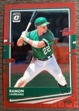 2020 Panini Donruss Optic Ramon Laureano #174 FOTL Pandora Red /79 #2409