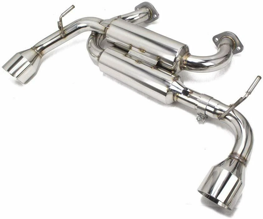 Kit de escape de acero inoxidable Rev9 FlowMAXX para Infiniti Q60 CV37 3,0 T tracción trasera 2017-22 Foto 3 de 4