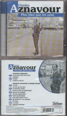 CD Charles Aznavour - Plus bleu que tes yeux