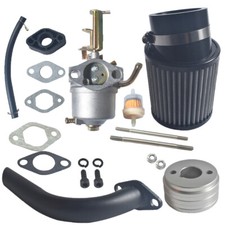 Carburetor Air Filter Adapter Kit For 79cc 98cc Colman CT100U CC100X Mini Bike