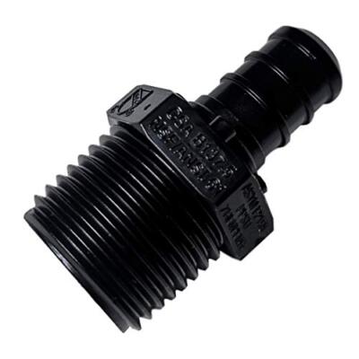 10 Pieces 3/4'' Pex X 3/4'' Male Npt Adapter Poly Alloy Pex Male Plastic Male - 