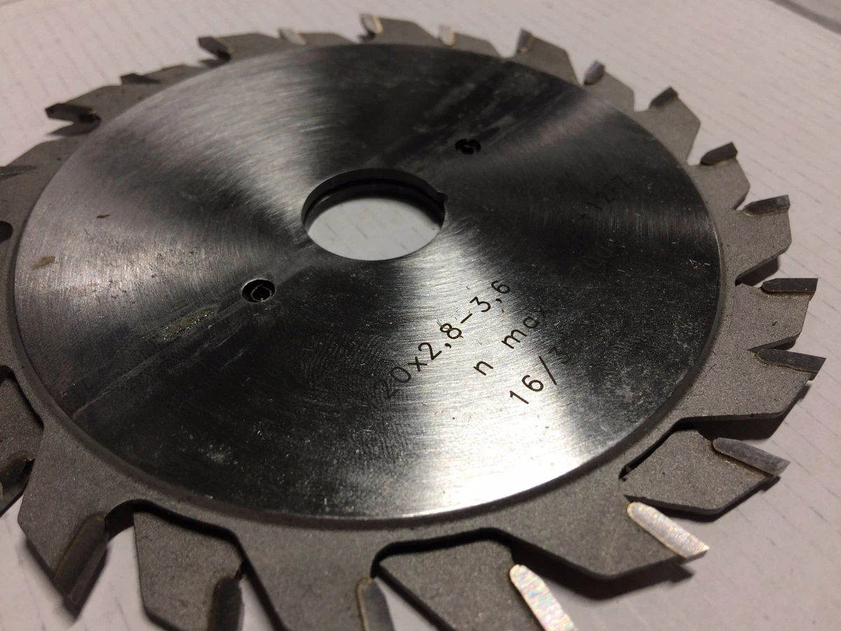 Swedex 120mm 2x12T 22mm Bore Split Scoring Saw Blade 75 VAT