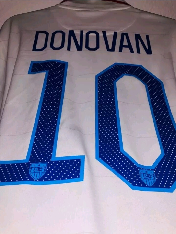 Maillot De Football États-Unis Joueur DONOVAN N21 - Taille L - Modèle Rare Et Collector - Occasion