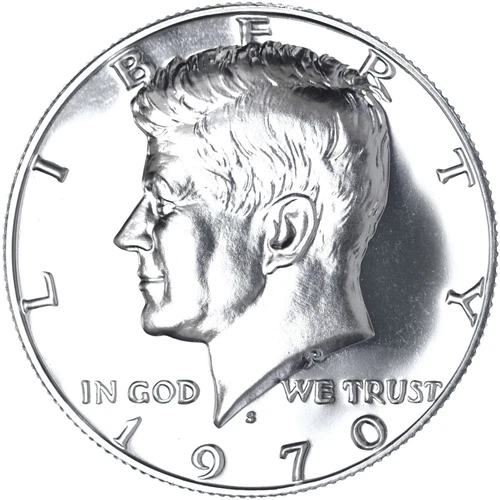 1970 S Kennedy Half Dollar Gem Proof 40% Silver
