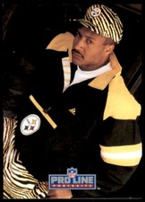 1991 Pro Line Portraits Carnell Lake Pittsburgh Steelers #79