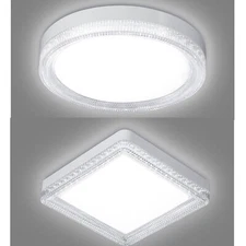 LED Ceiling Down Light 16W-48W Ultra Thin Flush Mount Kitchen Home Fixture Lamp