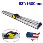 63" Sliding KT Board Trimmer Cutting Ruler PVC Board Protective Ruler Cutter New
