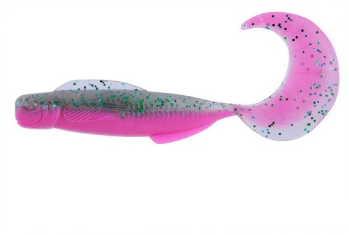 K.P Baits Mud Minnow 3,5" 8,75 Cm 5 Pièces Zander Hecht Twister Grub Weich - Photo 31/45